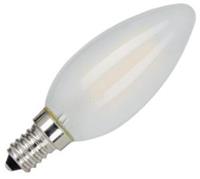 Huismerk Kaarslamp LED filament mat 1W (vervangt 10W) kleine fitting E14