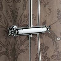 Hotbath Amice opbouw douche thermostaat met omstel chroom A016CR