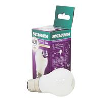 Sylvania B22 4W 827 LED-Tropfenlampe, matt