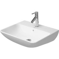 Duravit Me By Starck wastafel 55x44 cm. 1x kraangat m/overloop wit