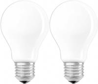 Osram E27 7W 827 LED-Lampe 2er-Set, matt
