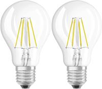 Osram E27 4W 827 LED-Filament-Lampe 2er Set