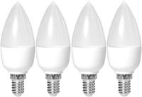 Müller  LED-kaarslampen, 5.5W, E14, warmwit, set van 4