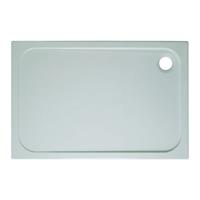 Simpsons Shower Tray douchebak 90x120x4.5cm exclusief afvoer 90mm met antikalkbehandeling acryl wit SR0R91200