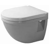 Duravit Waschbecken Duravit Starck 3 Wand-Tiefspül-WC Compact 360x485mm, weiß WGL, 2202090