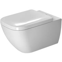 Duravit Wand-WC (ohne Deckel) happy D.2 540 mm Tiefspüler, rimless, durafix, weiß
