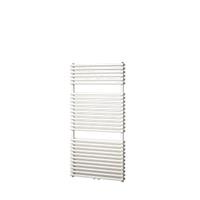 Plieger Florian Nxt designradiator dubbel horizontaal met middenaansluiting 1216x600mm 980W donker grijs structuur 7255238