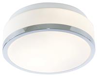 Discs - Badezimmer Flush 2 Lichtdecke Chrom IP44, E27 - Searchlight