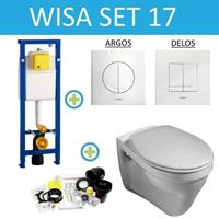 WISA XS set17 Gustavberg Saval (Met Argos of Delos drukplaat)