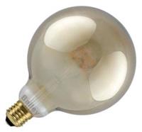Bailey Spiraled Leslie | LED Globelampe | E27 4W (ersetzt 40W) 125mm rauchglas Dimmbar
