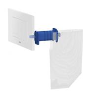 WISA Clean XT toiletblokhouder en filter voor Kantos bedieningspaneel, wit
