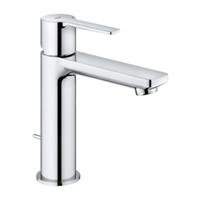Grohe Lineare New 1-gats wastafelkraan S-size m waste, chroom