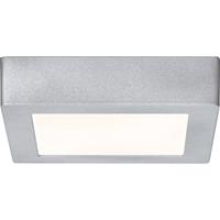 Paulmann Lunar LED Paneel Plafondlamp 13W, Vierkant 17x17cm, Opbouw, Warm Wit