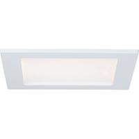 Paulmann,LED Panel Einbaupanel LED eckig 12W 2700K Weiß IP44 spritzwassergeschützt