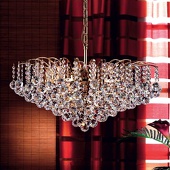 ORION Luxueuze kristallen hanglamp LENNARDA
