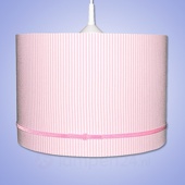 Waldi Fraaie hanglamp ESTRIA FLUWEEL, roze