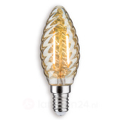 LED-Kerze Filament E14 gold