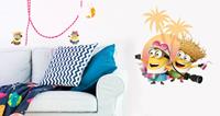 Minions Muursticker Despicable 3 On vacation