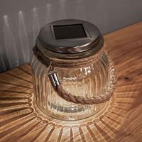 Best Season Led tafellamp Jar van glas