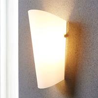 Lampenwelt Aurora - elegante wandlamp met glasscherm
