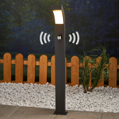 Lampenwelt LED-tuinpadverlichting Lennik met bewegingssensor