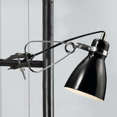 Nordlux Glanzende klemlamp Clone zwart