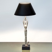 J. Holländer Design-tafellamp Ballerino met figuur