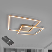 Lampenwelt Krachtige LED plafondlamp Mirac
