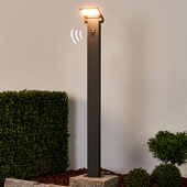 Lampenwelt Mooie tuinpadverlichting Marius met sensor, 100 cm
