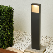Lampenwelt Leya - LED-weglamp met modern effect