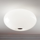Casablanca Fraaie plafondlamp AIH, 38 cm, wit glanzend