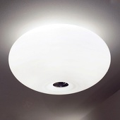 Casablanca Fraaie plafondlamp AIH, 38 cm, wit mat