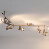 Lampenwelt Zeslichts LED-plafondlamp Perseas, GU10 LED