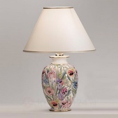 Kolarz Handbeschilderde tafellamp GIARDINO PANSE, 50 cm