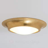 J. Holländer Gouden keramische plafondlamp Spettacolo