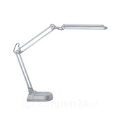 Jakob Maul GmbH Led-tafellamp MaulAtlantic met staander, zilver