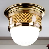 ORION Messing plafondlamp ALT WIEN in Jugendstil-design