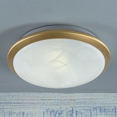 ORION Mooie plafondlamp Corella, messing, 26 cm