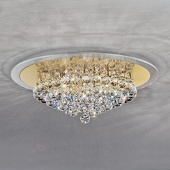 ORION Expressieve kristal-plafondlamp TUILA, 50 cm