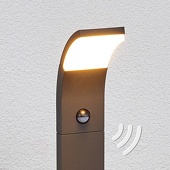 Lampenwelt LED-tuinpadverlichting Timm met sensor, 100 cm