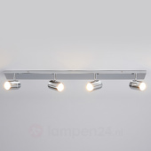 Lampenwelt Dejan - 4-lichts badkamerlamp voor het plafond