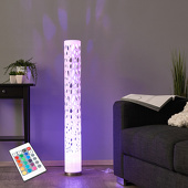 Lampenwelt Decoratieve RGB-LED-vloerlamp Alisea