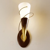 J. Holländer 1-lichts wandlamp Torcia Spirale