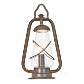 Elstead Sokkellamp MINERS in de stijl van mijnbouwlampen