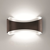 Selene Bronskleurige design-wandlamp Ionica