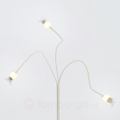 Serien Lighting Vloerlamp Poppy - Met drie flexarmen