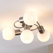 Lampenwelt Mooi gevormde LED plafondlamp Ciala