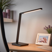 Lampenwelt Kuno - Led bureaulamp met USB-poort
