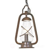 Elstead Hanglamp MINERS in de stijl van mijnbouwlampen