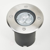 Lucande IP67 - LED-Bodeneinbauleuchte Ava, rund